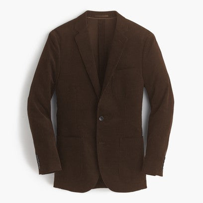 Chocolate Corduroy Blazer