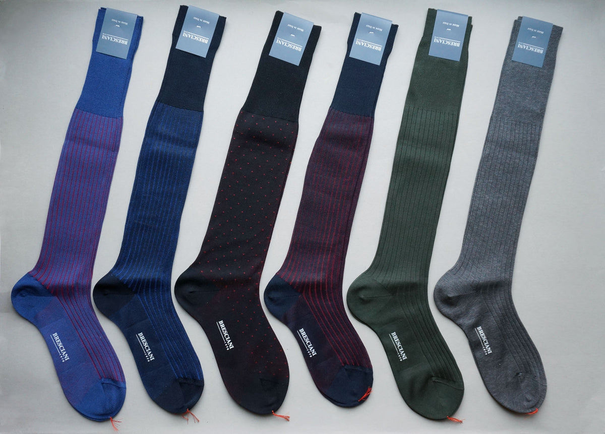 Made to Measure Bresciani Sock Subscription - Calf Length