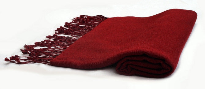 Burgendy Pashmina Shawl