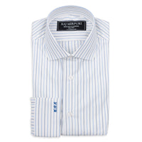 Bespoke - Blue Striped Tailored Shirt